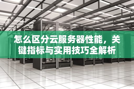 怎么区分云服务器性能，关键指标与实用技巧全解析