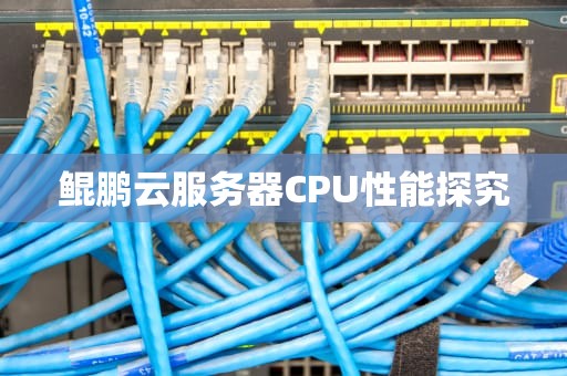 鲲鹏云服务器CPU性能探究