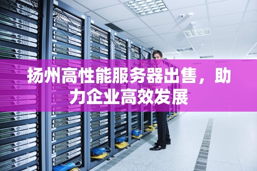 扬州高性能服务器出售，助力企业高效发展
