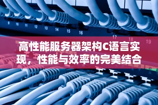 高性能服务器架构C语言实现，性能与效率的完美结合