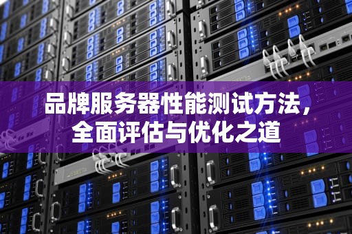 品牌服务器性能测试方法，全面评估与优化之道