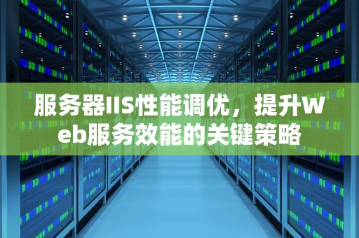 服务器IIS性能调优，提升Web服务效能的关键策略