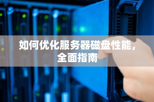 如何优化服务器磁盘性能，全面指南