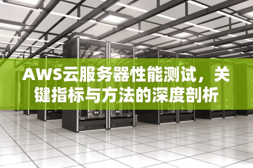 AWS云服务器性能测试，关键指标与方法的深度剖析