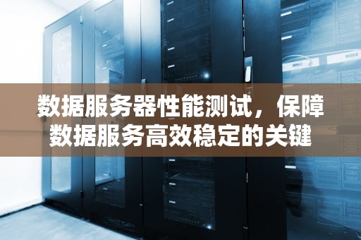 数据服务器性能测试，保障数据服务高效稳定的关键