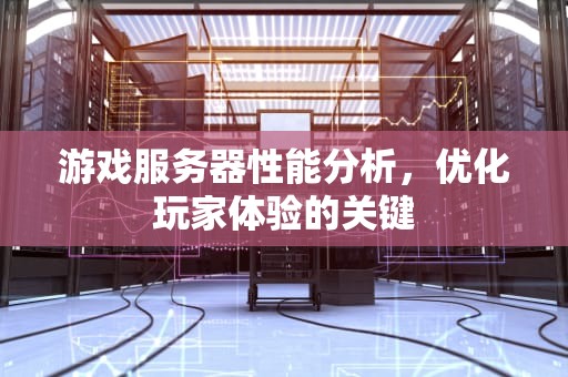 游戏服务器性能分析，优化玩家体验的关键