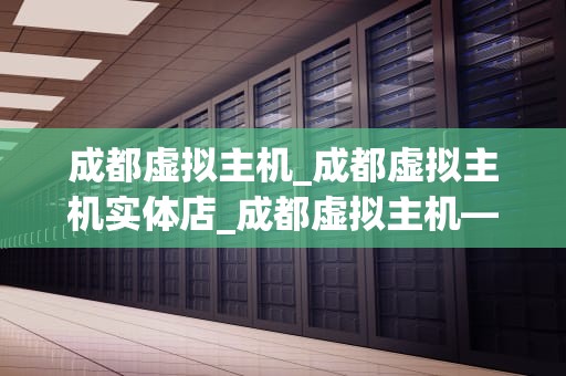 成都虚拟主机_成都虚拟主机实体店_成都虚拟主机——引领互联网新时代