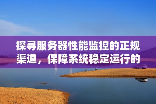 探寻服务器性能监控的正规渠道，保障系统稳定运行的关键