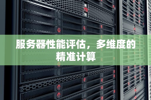 服务器性能评估，多维度的精准计算