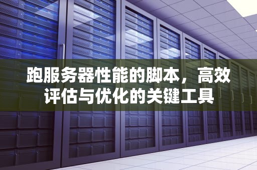 跑服务器性能的脚本，高效评估与优化的关键工具