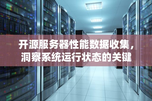 开源服务器性能数据收集，洞察系统运行状态的关键