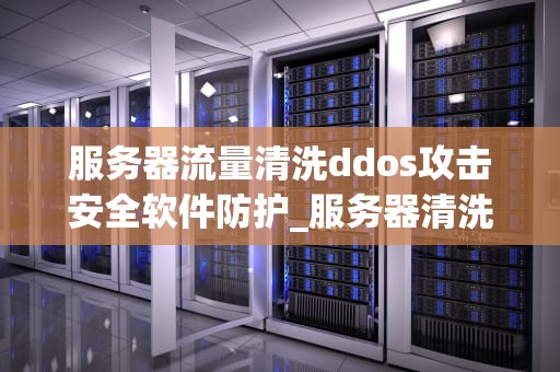 服务器流量清洗ddos攻击安全软件防护_服务器清洗是什么_服务器流量清洗与DDoS攻击防护