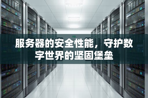 服务器的安全性能，守护数字世界的坚固堡垒