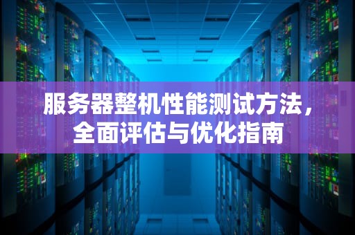 服务器整机性能测试方法，全面评估与优化指南