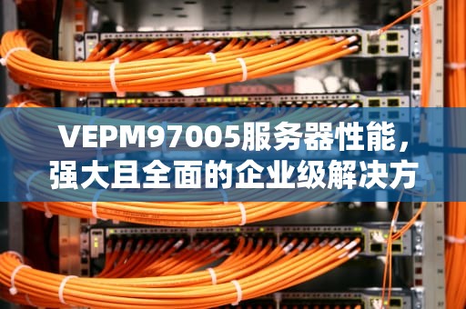 VEPM97005服务器性能，强大且全面的企业级解决方案
