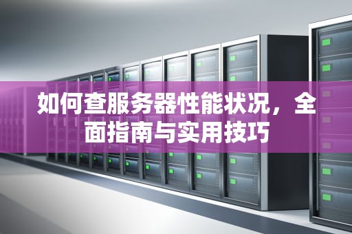 如何查服务器性能状况，全面指南与实用技巧