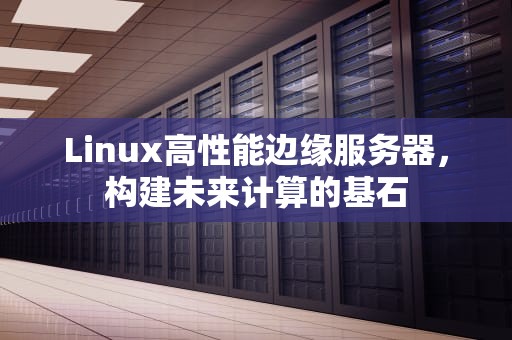 Linux高性能边缘服务器，构建未来计算的基石