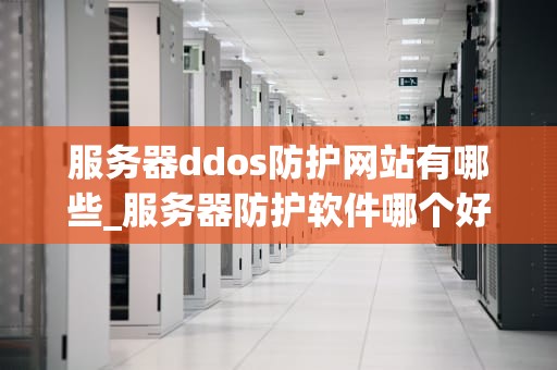 服务器ddos防护网站有哪些_服务器防护软件哪个好_服务器DDoS防护网站的选择与实践