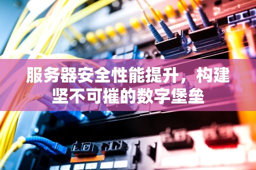 服务器安全性能提升，构建坚不可摧的数字堡垒