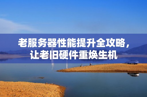 老服务器性能提升全攻略，让老旧硬件重焕生机