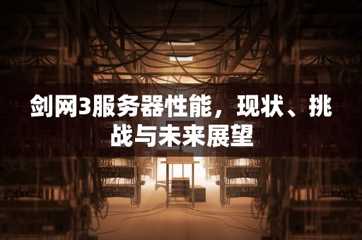 剑网3服务器性能，现状、挑战与未来展望