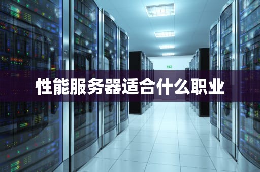 性能服务器适合什么职业