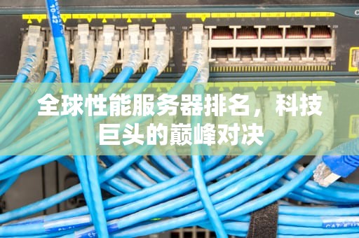 全球性能服务器排名，科技巨头的巅峰对决