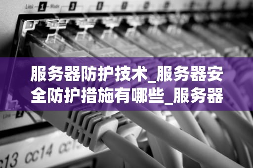 服务器防护技术_服务器安全防护措施有哪些_服务器防护技术的重要性及实施策略