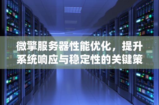 微擎服务器性能优化，提升系统响应与稳定性的关键策略