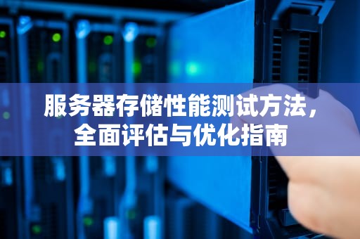 服务器存储性能测试方法，全面评估与优化指南