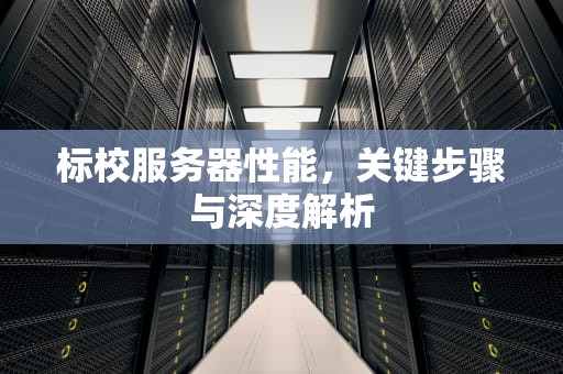 标校服务器性能，关键步骤与深度解析