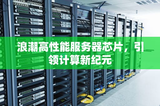 浪潮高性能服务器芯片，引领计算新纪元