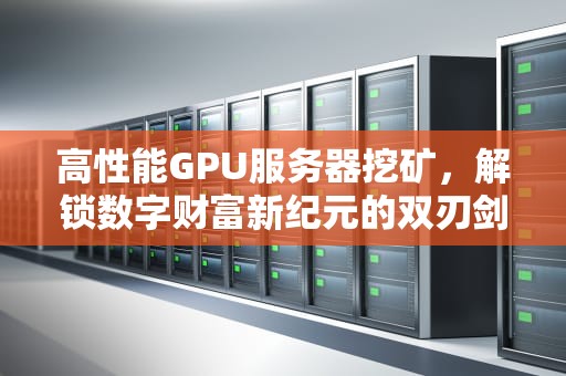 高性能GPU服务器挖矿，解锁数字财富新纪元的双刃剑