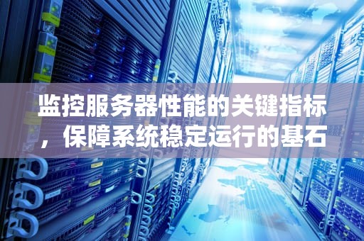 监控服务器性能的关键指标，保障系统稳定运行的基石