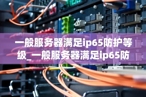 一般服务器满足ip65防护等级_一般服务器满足ip65防护等级要求_IP65防护等级服务器的重要性及应用
