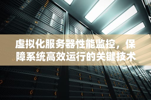 虚拟化服务器性能监控，保障系统高效运行的关键技术