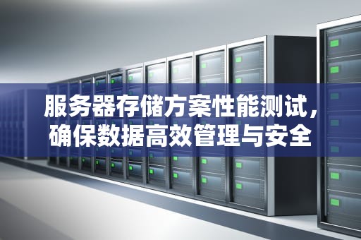服务器存储方案性能测试，确保数据高效管理与安全