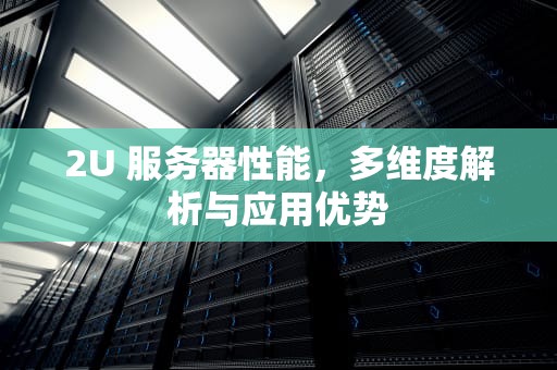 2U 服务器性能，多维度解析与应用优势