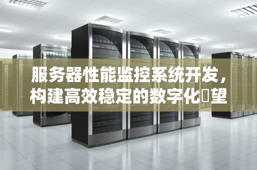 服务器性能监控系统开发，构建高效稳定的数字化瞭望塔