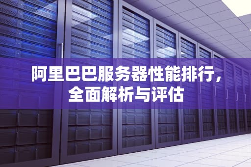 阿里巴巴服务器性能排行，全面解析与评估