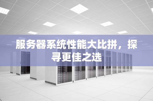服务器系统性能大比拼，探寻更佳之选