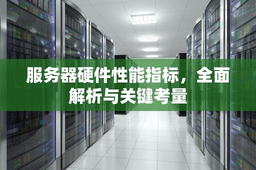 服务器硬件性能指标，全面解析与关键考量