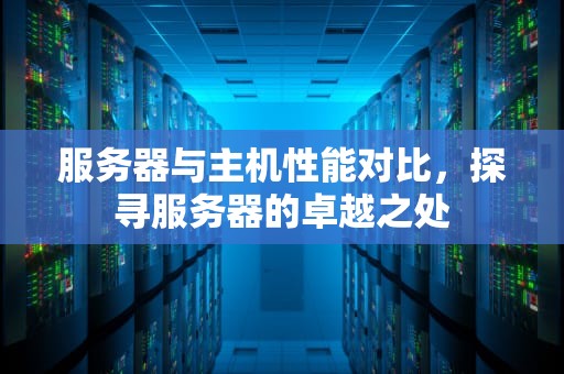 服务器与主机性能对比，探寻服务器的卓越之处