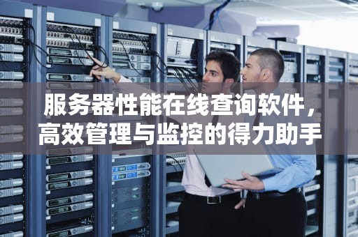 服务器性能在线查询软件，高效管理与监控的得力助手
