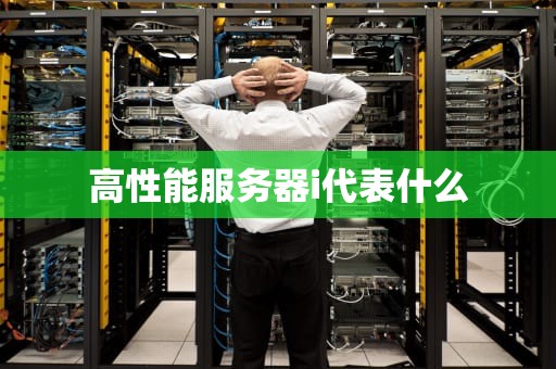 高性能服务器i代表什么