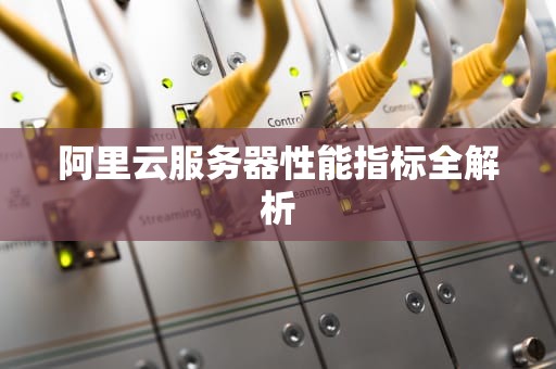 阿里云服务器性能指标全解析