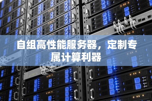 自组高性能服务器，定制专属计算利器