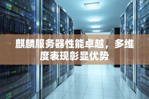 麒麟服务器性能卓越，多维度表现彰显优势