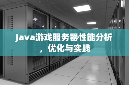 Java游戏服务器性能分析，优化与实践