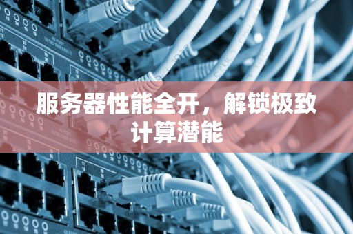 服务器性能全开，解锁极致计算潜能